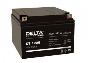 Аккумулятор Delta DT 1226 (12V / 26Ah)