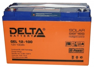 Аккумулятор Delta GEL 12-100 (12V / 100Ah)
