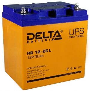 Аккумулятор Delta GEL 12-26 (12V / 26Ah)
