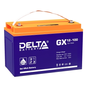 Аккумулятор Delta GX 12-100 (12V / 100Ah)
