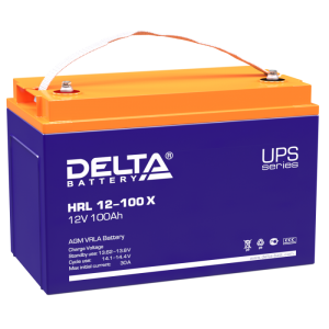 Аккумулятор Delta HRL 12-100 X (12V / 100Ah)