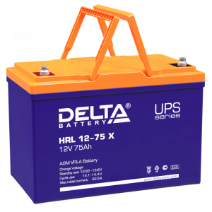 Аккумулятор Delta HRL 12-75 X (12V / 75Ah)