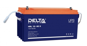 Аккумулятор Delta HRL 12-80 X (12V / 80Ah)