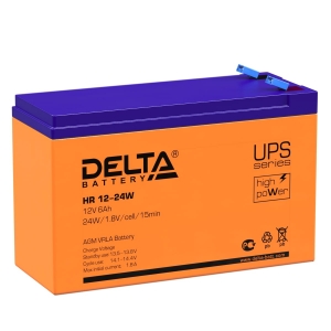 Аккумулятор Delta HR 12-24W (12V / 6Ah)