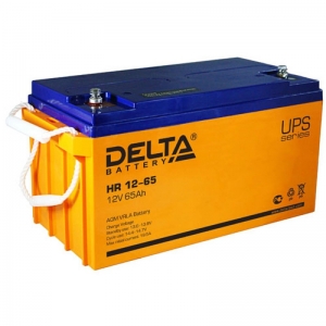 Аккумулятор Delta HR 12-65 (12V / 65Ah)