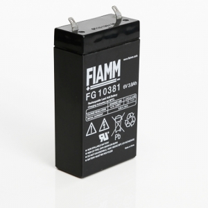 Аккумулятор FIAMM FG 10381 (6V / 3.8Ah)