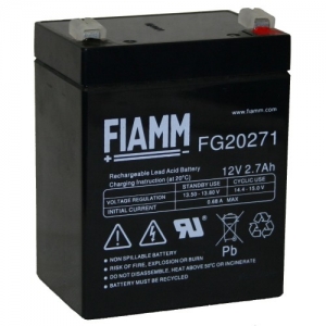 Аккумулятор FIAMM FG 20271 (12V / 2.7Ah)