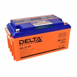 Аккумулятор Delta GEL 12-65 (12V / 65Ah)