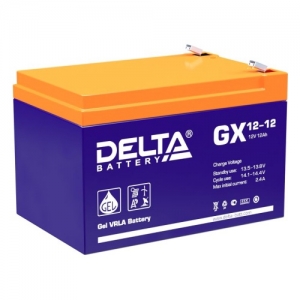 Аккумулятор Delta GX 12-12 (12V / 12Ah)