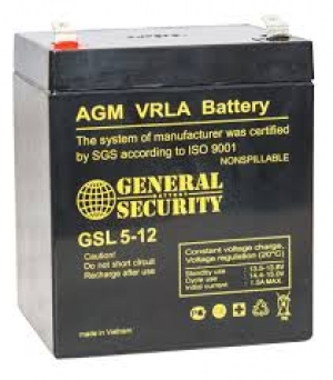 Аккумулятор General Security GSL 5-12 (12V / 5Ah)