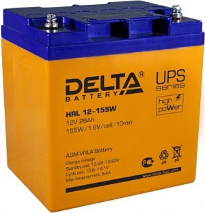 Аккумулятор Delta HRL 12-155W Xpert (12V / 28Ah)