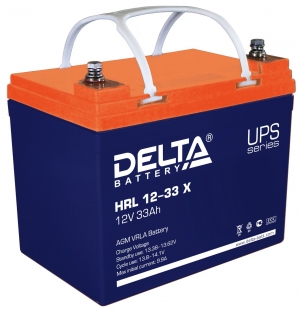 Аккумулятор Delta HRL 12-33 X (12V / 33Ah)