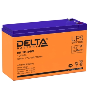Аккумулятор Delta HR 12-28W (12V / 7Ah)