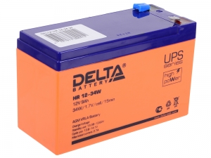 Аккумулятор Delta HR 12-34W (12V / 9Ah)