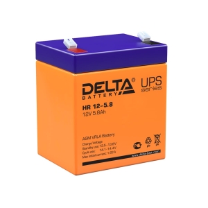 Аккумулятор Delta HR 12-5.8 (12V / 5.8Ah)
