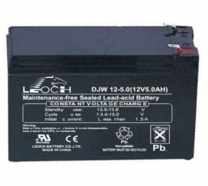 Аккумулятор LEOCH DJW12-5 (12V / 5Ah)
