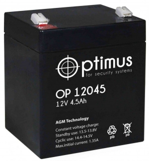 Аккумулятор Optimus OP 12045 (12V / 4.5Ah)