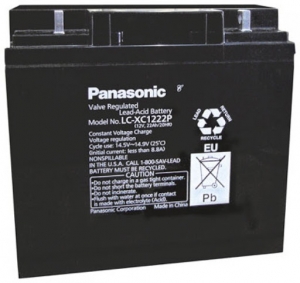 Аккумулятор Panasonic LC-XC1222P (12V / 22Ah)