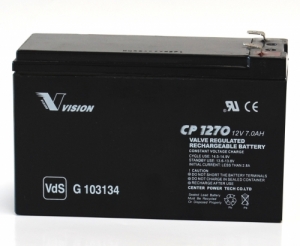Аккумулятор Vision CP 1270 (12V / 7Ah)