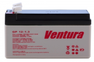 Аккумулятор Ventura GP 12-1.3 (12V / 1.3Ah)