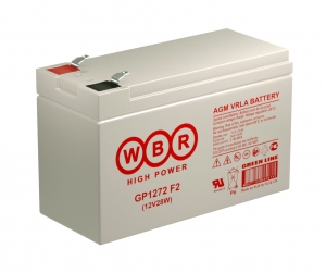 Аккумулятор WBR GP1272 F2 (12V / 7.2Ah)