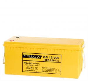 Аккумулятор Yellow GB 12-250 (12V / 250Ah)