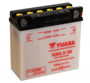 Аккумулятор Yuasa 12N5.5-3B (12V / 5.8Ah)