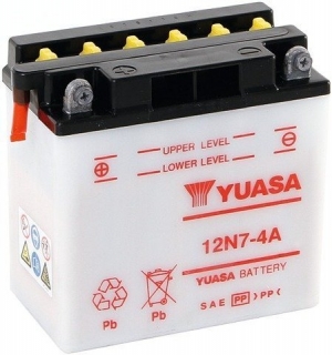 Аккумулятор Yuasa 12N7-4A (12V / 7.4Ah)