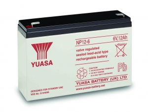 Аккумулятор Yuasa NP12-6 (6V / 12Ah)