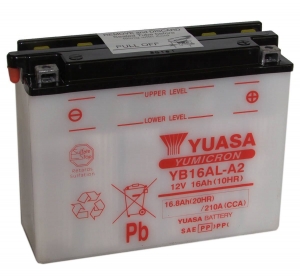 Аккумулятор Yuasa YB16AL-A2 (12V / 16.8Ah)