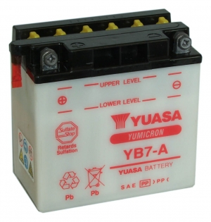 Аккумулятор Yuasa YB7-A (12V / 8.4Ah)