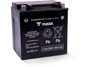 Аккумулятор Yuasa YIX30L-BS (12V / 30Ah)