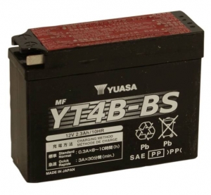 Аккумулятор Yuasa YT4B-BS (12V / 2.4Ah)