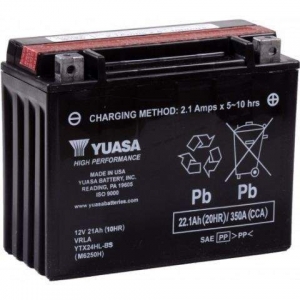 Аккумулятор Yuasa YTX24HL-BS (12V / 22.1Ah)