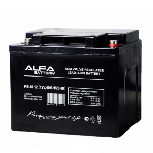Аккумулятор ALFA Battery FB 40-12 (12В/40Ач)