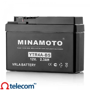 Аккумулятор Minamoto YTR4A-BS (12V / 2.3Ah)