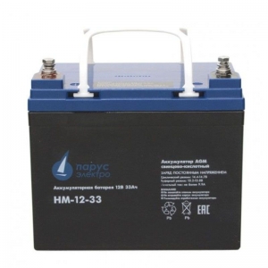 Аккумулятор Парус Электро HM-12-33 (12V / 33Ah)