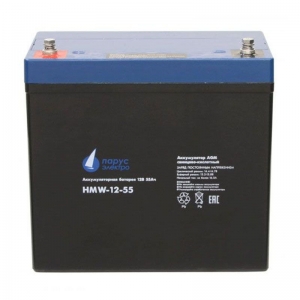 Аккумулятор Парус Электро HMW-12-55 (12V / 55Ah)