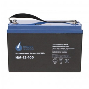 Аккумулятор Парус Электро HM-12-100 (12V / 100Ah)